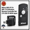 Nikon WR-R11b WR-T10 Wireless Remote Controller Set Z7II Z6II Z5 NUOVO Giappone