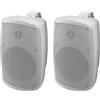 Monacor IMG Stage Line Monacor WALL-05SET/WS Sistema Di Altoparlanti Stereo Attivo A 2 Vie, 2 X 30 W