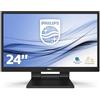 PHILIPS MONITOR TOUCH 23,8 LED IPS 16:9 FHD 5MS 250CDM, VGA/DVI/DP/HDMI, IP54, M