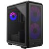 COOLER MASTER FRAME 500 MESH ARGB BLACK MB ATX/MAATX MIITX MODULARE 3 VENTOLE