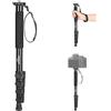 NEEWER 155cm Monopiede per Fotocamera, Lega di Alluminio, Portatile, TP41 | Asta Monopod Video da Viaggio, Adattatore a Vite 1/4 3/8, Accessori Fotografia Professionale per DSLR Videocamere, Max 8kg
