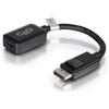 C2G Adattatore convertitore da presa DisplayPort™ a presa HDMI, 20 cm, nero