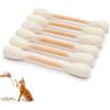 Jafaharug 6 Stuzzicadenti Giocattolo per Gatti Giganti, Giocattolo Interattivo con Catnip in Lana Naturale, Design in Cotone Morbido per Gatti, Resistente ai Graffi e Cura Dentale, per Gatti Domestici,