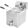 Risto Modello: 119800010743271,Cuocipasta elettrico da banco 1 vasca da 8 lt 47x47,5x39,9h cm