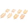 Bigjigs Rail Minibinario (Confezione da 8)