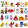 Kouipoie Mini set di personaggi d'azione 1,5 in Steal A rosso cervello, simpatici personaggi da collezione per fan, personaggi mobili di alta qualità, Natale e compleanno, decorazioni e giocattoli