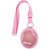 NbgrvB Custodia protettiva in nylon per Tamagotchi Paradise con guscio in TPU, copertura antiurto per accessori per console virtuali per animali domestici, blu, rosa, viola, 9 x 7,5 x 4 cm (rosa)