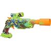 Nerf Hasbro Nerf, Zombie Driller, Blaster Giocattolo, Per Bambini e Bambine da 8 Anni in Su, Ottima Idea Regalo, Include 16 Dardi Nerf Elite, Decorato con Graffiti Colorati