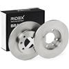RIDEX 82B0653 2x Disco freno Posteriore senza viti/bulloni Compatibilità con PEUGEOT 207 WA, WC