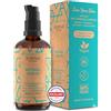 Soena Siero al retinolo biologico ad alto dosaggio, la migliore forma di retinolo (retinale) + 7 principi attivi Power = acido ialuronico, vitamina C, niacinamide, retinale altamente efficace, contro le
