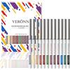 EnMart Set Matita Occhi 12 Colori, Ad Alta Pigmentazione & Scorrevole - Impermeabile, Anti-Sbavatura & Lunga Tenuta per Look Audaci - Per Donne