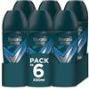 REXONA MEN - Deodorante da uomo Cobalt Dry - Anti Transpirant - Advanced Protection - Profumo elegante e fresco - Protezione 72 ore (6 x 50 ml)