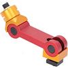 Aoresac CNC Work Stop Locator per T Slot Fresatura Precision | Limitatore di morsa del carburo cementato, arresto regolabile di fresatura per il tornio, compatibilità del tubo di CNC