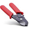 InLine Pinza tagliacavi per cavi fotovoltaici fino a 6 mm², tagliacavi di precisione, ergonomica, durevole, per elettricisti e fai da te, 94102