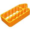 Yuanpgky FAI DA TE per il supporto del pacchetto della batteria 8-Slot Dual-Row | Plastica resistente al calore, protezione da cortocircuito, costruzione, funzionamento sicuro, tolleranza ad alta temperatura