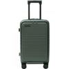 ETERNITIVE E3 Pro Trolley cabina 37 L USB tasca porta PC TSA verde | Porte USB-A e USB-C per ricaricare senza aprire la valigia; 37 L e tasca porta PC fino a 15,6 pollici