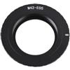 Generico Adattatore obiettivo M42, compatibile con Canon, EF 60D 550D 600D | Chip AF confirm, messa a fuoco manuale, modalità AV, 400D 5D