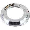 Generico Anello adattatore AF confirm for obiettivo M42 a fotocamera EOS EF | Anello in ottone con chip AF confirm, fuoco infinito, modalità AV e messa a fuoco manuale