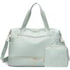VNINE Borsone da Viaggio Donna,Bagaglio a Mano Borsa da Viaggio con Scomparto per le Scarpe, Grande Borsa Parto Ospedale Mamma Nascita, Impermeabile Borsa Piscina Sportiva, Travel Weekender Gym Bag