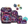 ergobag set zaino scolastico cubo Bundle Set JungleBear - Lilla