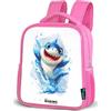NoBoringSuitcases.com NoBoringSuitcases© Zaino Per Bambini Da Viaggio Nero Piccolo Zainetto | 8L - Backpack Zaini Scolastici Asilo Bimbo In Età Prescolare Colorato Leggero School Bag