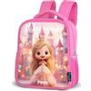 NoBoringSuitcases.com NoBoringSuitcases© Zaino Per Bambini Da Viaggio Zaini Scolastici Rosa | 8L - Bambina Piccolo Zainetto Backpack Ragazze Elementar Scuola Leggero Adolescente