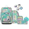 ergobag set zaino scolastico cubo Bundle Set Magic BubbleBear - Mint