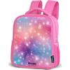 NoBoringSuitcases.com NoBoringSuitcases© Zaino Per Bambini Bambina Nero Piccolo | 8L - Zainetto La Scuola Zaini Scolastici Rosa Ragazze Colorato Asilo Bimbo Leggero
