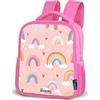 NoBoringSuitcases.com NoBoringSuitcases© Zaino Per Bambini Da Viaggio Nero Piccolo Zainetto | 8L - Backpack Zaini Scolastici Asilo Bimbo In Età Prescolare Colorato Leggero School Bag