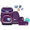 ergobag set zaino scolastico cubo Bundle Set Pearl DiveBear - Lilla