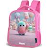NoBoringSuitcases.com NoBoringSuitcases© Zaino Per Bambini Zaini Scolastici Nero | 8L - Scuola Da Viaggio School Bag Magia Elementar Backpack Piccolo Zainetto
