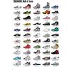 Grupo Erik GPE5534, Poster da parete Sneakers Hall of Fame 61x91,5cm, carta lucida, incorniciabile/Poster da muro Nike