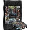 LOGOVISION Supernatural Sam Dean Squares Coperta super morbida al tatto setoso - 91 x 147 cm