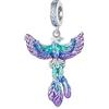 ShiYu Charm in argento sterling 925 per bracciali Pandora,ciondoli con perline Fenice,regalo per donne e ragazze