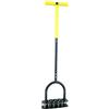 Generico Lawn Aerator - Garden Soil Punch, Manual Ground Loosener, Steel Core Cultivation Equipment | Ergonomic Yard Perforating Tool, Professional Grass Root Oxygenation Maintenance Solution