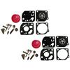 C·T·S Kit di riparazione/ricostruzione carburatore sostituisce ZAMA RB-47 per soffiatori tagliabordi Poulan WeedEater Craftsman (confezione da 2)