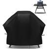 Iptienda Copertura per barbecue, copertura impermeabile per Ninja Outdoor Stand con due tavolini laterali, coperture per barbecue con fibbie, coperture per barbecue per Ninja Woodfire Grill serie