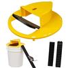 EHOTER Trappola per topi con coperchio per topi, trappola per topi con ripristino automatico, trappola multipla/trappola umana, per interni ed esterni, non vedete uccidere, compatibile con secchio da 5