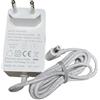 QiyilE Caricabatterie for Aspirapolvere Portatile Senza Fili, Adattatore di Alimentazione, Compatibile con Roidmi NEX F8 F8E F8Pro. Caricabatterie for Aspirapolvere(EU Plug 1PCS)