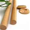 HUIZHENSHENG Asta Per Armadio A Parete In Legno Con Base, Asta Per Armadio Per Appendere I Vestiti Premium, Adatta Per Risparmiare Spazio Aste Appendiabiti In Legno Di Faggio Naturale Con T(Size:90cm,Color:3cm)