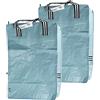 Ikea GORSNYGG - Borse per bagagliaio, grandi dimensioni in stile FRAKTA, colore azzurro con manici a righe, 40 x 30 x 60 cm, 72 L, 604.992.61 - Set di 2
