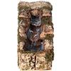Holyart Fontane Presepe: Cascata con pompa 20x10x20 cm presepe 10 cm