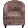 AQIGR Copripoltrona 1 Posto Elasticizato Copripoltrona Chesterfield Antiscivolo Stampata Copri Poltroncina Universale Rimovibile Lavabile Fodera per Sedia da Club (Color : #29)