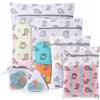 Zourglow 6 Pezzi Sacchetti Lavatrice per Delicati & Intima, Motivo Gatti