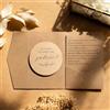 Bifulco Biancheria Targhetta "Vuoi Essere il Mio Padrino?" Personalizzata in Legno di Betulla - Regalo per Padrino Battesimo con Biglietto Dedica e Busta Decorata - Idea Artigianale Made in Italy