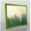 1a Bilderrahmen Monaldo Deluxe Cornice portafoto 100 x 70 cm, verde chiaro, verde erba, cornice intercambiabile, sfondo bianco, vetro sintetico trasparente