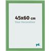 Yd. Cornice 45x60 cm Verde - Cornice in MDF Bologna | Your Decoration, Vetro acrilico antiriflesso, Montaggio a parete, Adatta per foto, poster o puzzle, Made in Holland