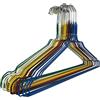 RSR Hangers 50 grucce in metallo, grucce per pantaloni e camicette, colore: rosso