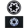 Zcketo 2 toppe tattiche del film Galactic Empire Target, motivo militare galattico, toppa ricamata per zaino, cappello, gilet, borsa