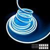 Balabaxer Striscia LED blu ghiaccio neon 16,4 piedi/5 m 16,4 piedi/5 m 12 V DC 600 SMD2835 LED tubo luminoso impermeabile per interni ed esterni decorazione della casa (senza azionamento)